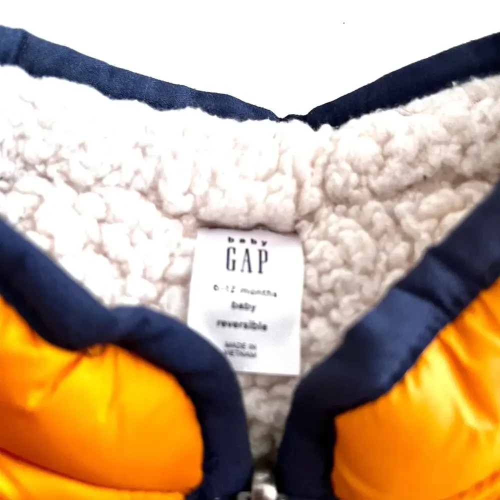 Gap boys puffer vest 6-12 months